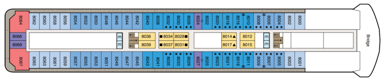 Oceania Cruises, R-Class, Ragatta, Deck 8.png